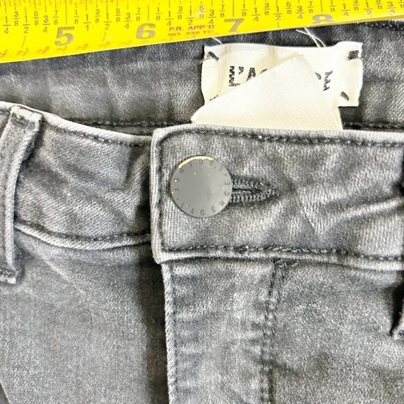 L’Agence Margot High Rise Skinny Jeans Size 29 Dark Graphite Charcoal Blac - Picture 13 of 13